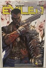 THE EXILED #1 BATTLE DAMAGE WHANOT TRADE VARIANT 2023 SIGNED BY KIRKHAM WITH COA picture