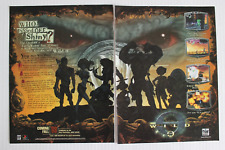 Wild 9 PlayStation Video Game Vintage 1998 Print Ad PROMO Art picture