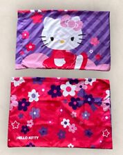 Hello Kitty Pillowcase Pillow Case, Sanrio 2013 Double Sided COLORS ARE BRIGHT picture