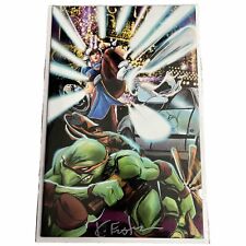 Eastman Signed TMNT VS Street Fighter 1 Rodriguez IDW Online Exclusive Turtles picture