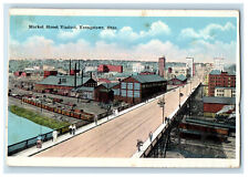 c1920s Market Street Viaduct, Youngstown Ohio OH Unposted Postcard picture