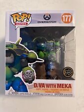 Funko Pop OVERWATCH: D. VA with MEKA 177 (BLIZZARD ANNIVERSARY EXCL) picture