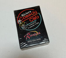 Vintage 90's Riviera Comedy Hotel & Casino Las Vegas Sealed Playing Cards Deck picture