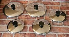 Lot of 5 Various Size Revere Ware Lids  picture