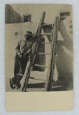 Acoma Pueblo The Ladder RPPC 1930 Native American Gilpin Publishing Real Photo picture
