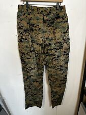 USMC Marine Corps Woodland Digital MARPAT Trousers Pants Size Medium Regular  picture