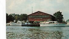 Vintage Postcard St Michaels Maryland MD Crab Claw Restaurant Boats 1969 picture
