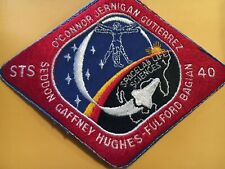 NASA SPACE SHUTTLE STS-40 COLUMBIA Embroidered Vintage 6.25