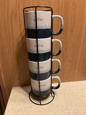 Belle Madison Stacking ‘Coffee’ Cups / Mugs picture