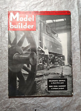 Model Builder 1948 October Lionel Magazine Bellefonte Central Coal laundry 9X12