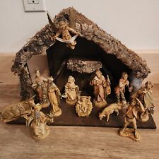 Fontanini Depose Nativity 13pc Set Italy Roman Vtg Holy Family Wise Men Shepherd picture