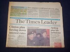 1993 FEB 24 WILKES-BARRE TIMES LEADER -CLINTON PLAN INTEREST RATES DOWN- NP 8104 picture