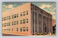 Pottsville PA-Pottsville, Pottsville City Hall, Antique Vintage Postcard picture