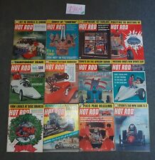 Vintage Hot Rod 1964 Magazines, Lot of 12 (Used, Good Condition) picture
