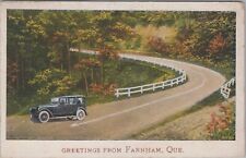 Greetings from Farnham Quebec Postcard picture