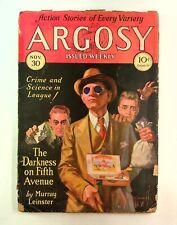 Argosy Part 4: Argosy Weekly Nov 30 1929 Vol. 208 #3 FR picture
