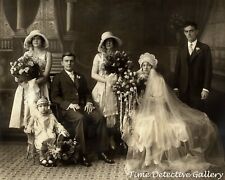 A Vintage Wedding Party - Historic Photo Print picture