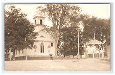 Postcard Church, Hartland, Maine ME RPPC H4 picture