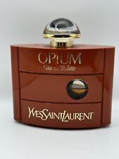 Yves Saint Laurent Opium Pure Perfume France - Half Full Splash Vintage picture
