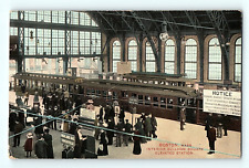 Interior Sullivan Square Elevated Station Boston Massachusetts Postcard E2 picture