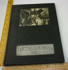 The Lewis Institute Chicago 1934 Annual Yearbook Babson College VINTAGE picture
