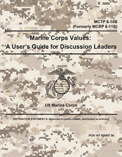 452 Page USMC Marine Corps Values: A User’s Guide for Discussion Leaders on CD picture