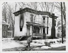 1967 Press Photo Home of Anthony Greco After Fire, Amsterdam, New York picture