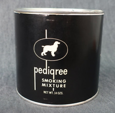 Vintage Rare Pedigree Black Pipe Tobacco Tin ~ Dog Smokers Haven A+ Condition  picture