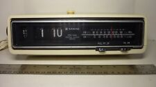 Vintage Sanyo RM-5031 Digital Flip clock VG Works Read picture