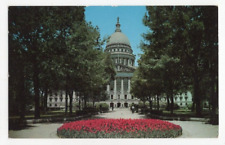 Wisconsin WI Madison State Capitol Dome Postcard Old Vintage Card View Standard picture