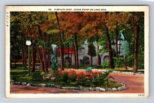 Cedar Point On Lake Erie, OH-Ohio, A Beauty Spot, Vintage c1930 Postcard picture