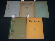 1931-1935 THE MIRROR STEPHEN S. PALMER HIGH SCHOOL PROGRAM LOT OF 5 - WR 717 picture