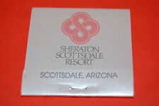 Sheraton Scottsdale Resort in Scottsdale, AZ Vintage Full Unstruck Matchbook picture