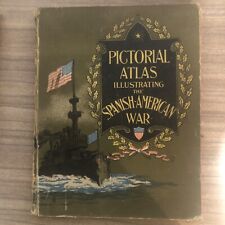 Pictorial Atlas Illustrating the Spanish American War. 1898. Large Format picture