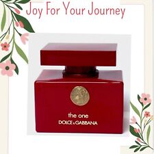 Dolce & Gabbana Perfume Bottle The One Designer Collector Edition Red Used EMPTY picture