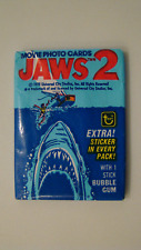 1978 TOPPS JAWS 2 - SEALED VINTAGE WAX PACK picture