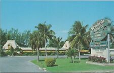 Postcard Tropical Acres Restaurant Pompano Beach Florida FL  picture