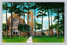Montgomery AL-Alabama, Cathedral, First Methodist Church Vintage c1956 Postcard picture