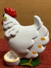 Vintage Lugenes Spooning For You Rooster- Made In Japan picture