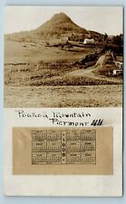 Postcard Peaked Mountain, Piermont NH w/affixed 1908 calendar RPPC J92 picture