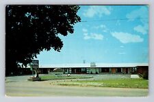 Dickeyville WI-Wisconsin, Plaza Motel Advertising, Vintage Souvenir Postcard picture
