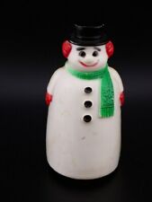 Vintage Christmas Friction Powered Snowman Fun World Made in Hong Kong #1 picture