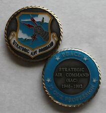 Strategic Air Command SAC Peace Is Our Profession Air Force Challenge Coin / Sil picture