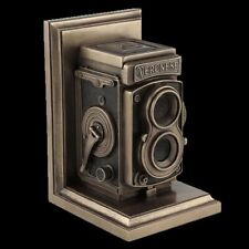 STEAMPUNK BOOKSTAND WITH VINTAGE VERONESE CAMERA (WU76960V4) picture