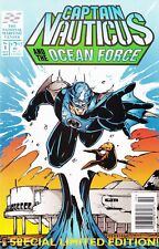 Captain Nauticus and the Ocean Force #1 Newsstand Cover (1994-1995) picture