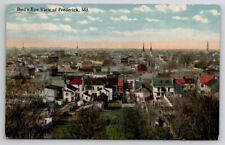 Frederick MD Maryland Bird's Eye View Postcard O26 picture