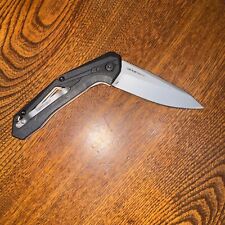 Kershaw Knives Airlock Liner Lock 1385 4Cr14 Stainless Black Nylon New picture