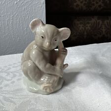 Vintage “George Good” Porcelain Koala Figurine. Glossy Pastel Color picture