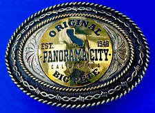 Panorama City California BIG PETE Original 1948 Western Belt Buckle by Tito's picture