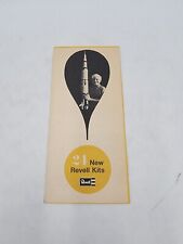 Vintage - REVELL 24 NEW KITS FOLD OUT BROCHURE CATALOG - ©1969 - MODEL KITS picture